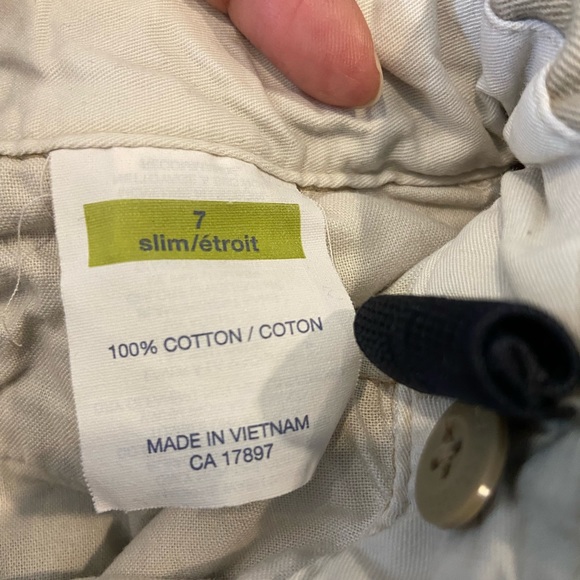 GAP East Fit khaki pants, boys size 7 - Picture 5 of 6